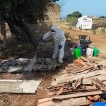 Bonifica discarica abusiva a Scoglitti (RG)