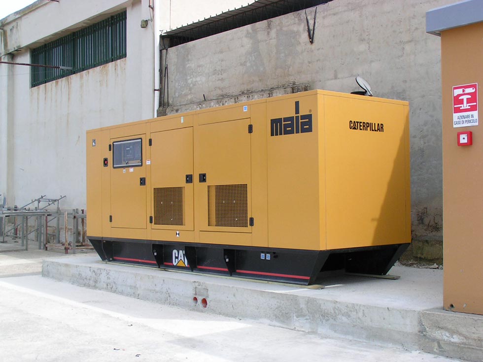 Gruppo elettrogeno insonorizzato