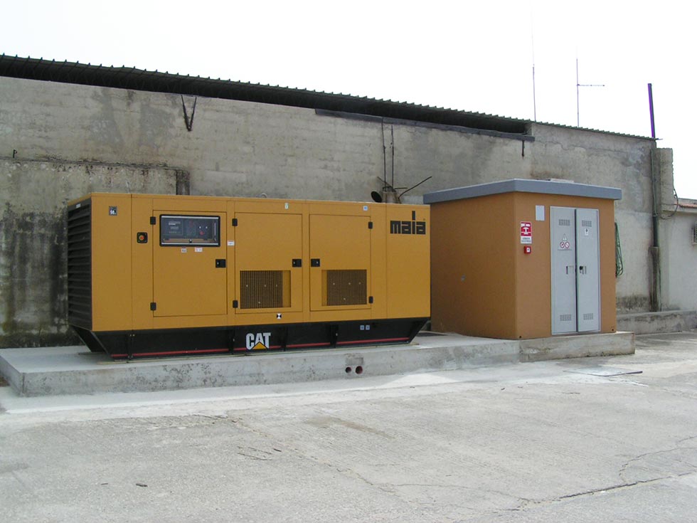 Realizzazione gruppo elettrogeno insonorizzato Realizzazione gruppo elettrogeno insonorizzato