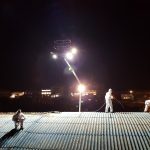 Rimozione amianto dalla copertura industriale del supermercato Conad a Modica, Ragusa. Rimozione amianto dalla copertura industriale del supermercato Conad a Modica, Ragusa.