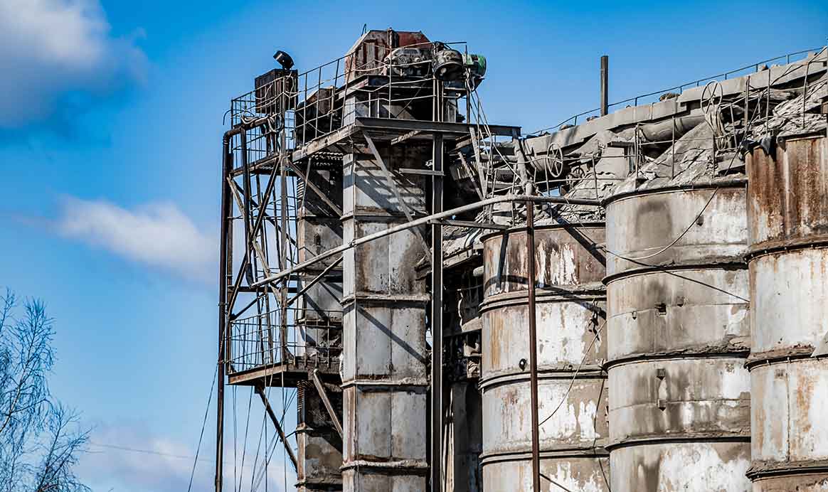 Smaltimento amianto in serbatoi e canne fumarie